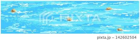 River from Pixel art 142602504