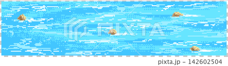 River from Pixel art 142602504