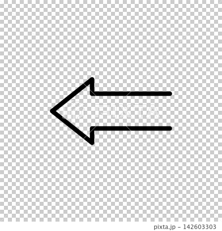 Simple arrow icon, vector material Simple arrow icon, vector material 142603303