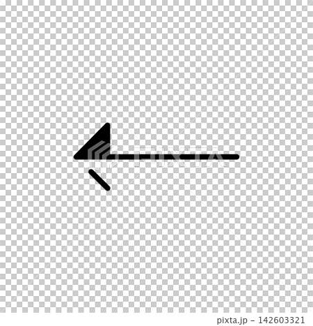 Simple arrow icon, vector material Simple arrow icon, vector material 142603321