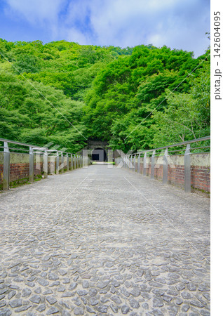 【碓氷第三橋梁】めがね橋上部の景色【アプトの道】 【碓氷第三橋梁】めがね橋上部の景色【アプトの道】 142604095