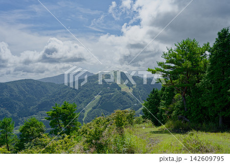 瀞川山から見る鉢伏山 142609795