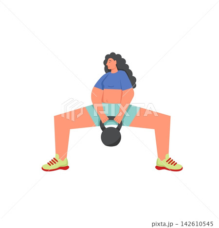 Sports people, vector flat style design illustration Sports people, vector flat style design illustration 142610545
