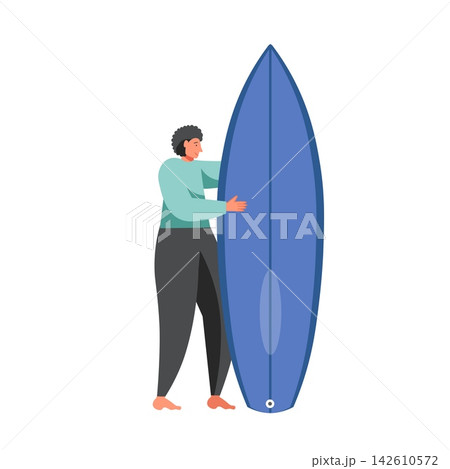 Summer water sports, vector flat isolated illustration Summer water sports, vector flat isolated illustration 142610572