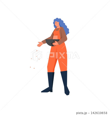 Gardening concept vector flat style design illustration Gardening concept vector flat style design illustration 142610658