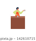 Restaurant coffee, vector flat style design illustration 142610715
