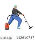 Cleaning company service, vector flat isolated illustration 142610737