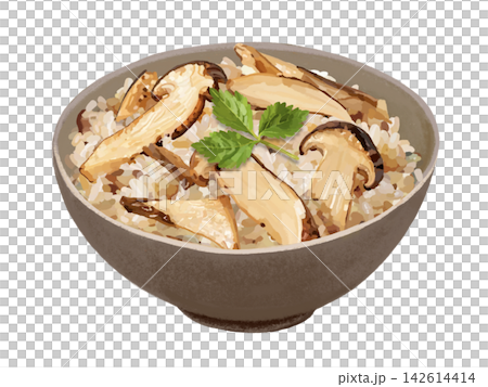 松茸蘑菇飯 松茸蘑菇飯 142614414