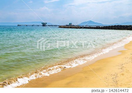 九州のリゾート地糸島 幣の浜 白砂青松100選 九州のリゾート地糸島 幣の浜 白砂青松100選 142614472