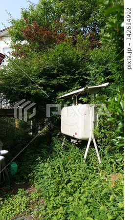 周囲が雑草に覆われた、手入れの行き届いてない灯油タンク 管理不足 空き家問題 北海道 周囲が雑草に覆われた、手入れの行き届いてない灯油タンク 管理不足 空き家問題 北海道 142614992