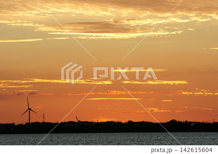 鳥取　四季の散歩　夏　花火  アート　夕陽 142615604