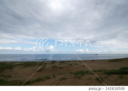 鳥取 四季の散歩 夏 鳥取砂丘 鳥取 四季の散歩 夏 鳥取砂丘 142616500