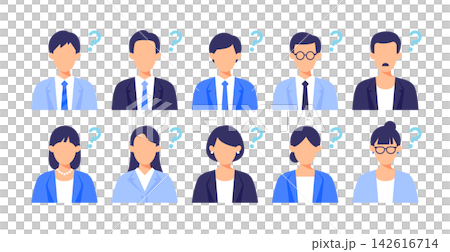 商務人士圖示集(男女款) 商務人士圖示集(男女款) 142616714