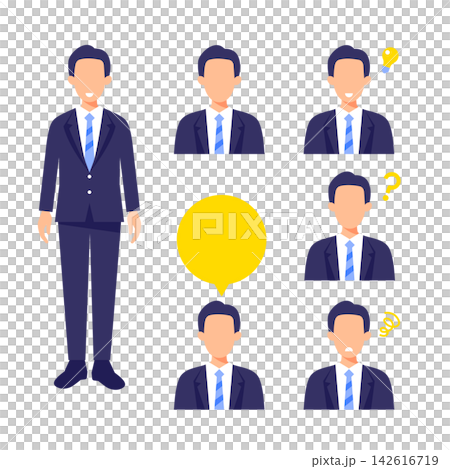 商務人士圖示集 142616719