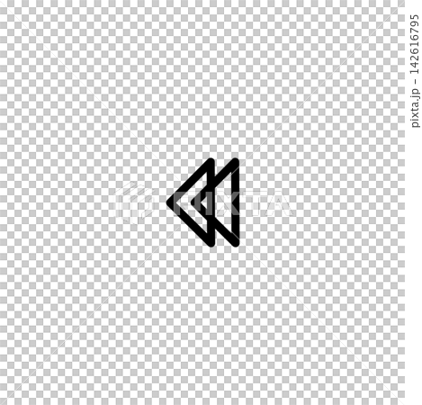 Simple arrow icon Simple arrow icon 142616795