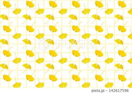 イチョウの背景イラスト イチョウの背景イラスト 142617596