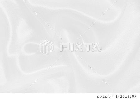 White fabric texture for background and design, beautiful pattern of silk or linen. White fabric texture for background and design, beautiful pattern of silk or linen. 142618507