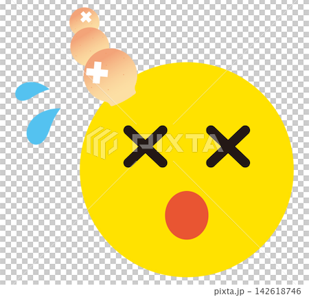 たんこぶのイラスト たんこぶのイラスト 142618746