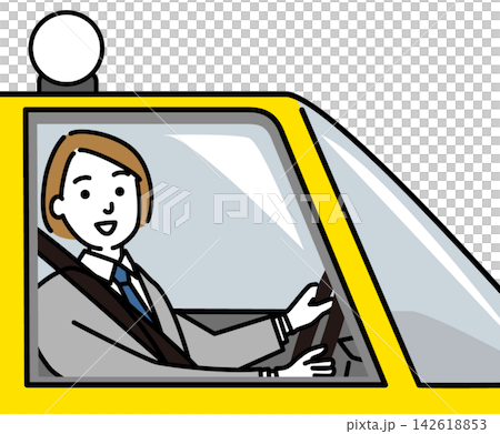 年輕女計程車司機 年輕女計程車司機 142618853