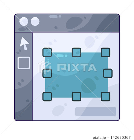 Illustration of Design Software Illustration of Design Software 142620367
