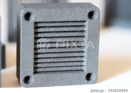 SLS 3D Printed Ventilation Prototype Component SLS 3D Printed Ventilation Prototype Component 142620464