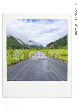 奥飛騨の景色 ポラ風 奥飛騨の景色 ポラ風 142622883