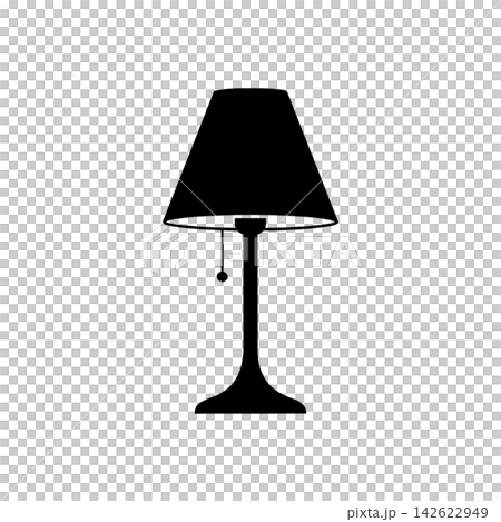 table lamp isolated on white background table lamp isolated on white background 142622949