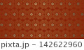 A delicate red design with a gold Chinese floral pattern 142622960