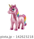 vector illustration of cute unicorn 142623218