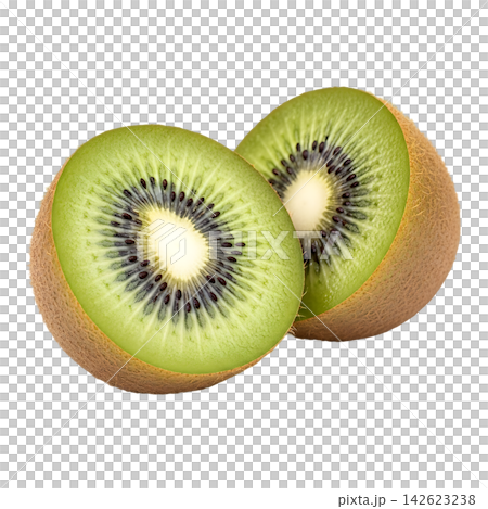 kiwi fruit isolated on white background kiwi fruit isolated on white background 142623238