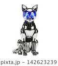 vector sketch of a cat on a white background 142623239
