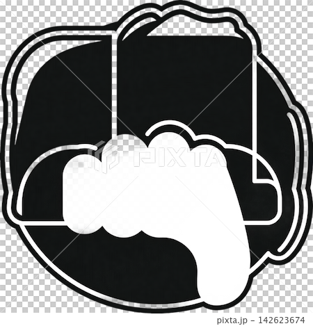 hand drawn icon of a man 142623674