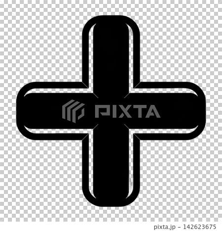 flat in black and white mobile application medical flat in black and white mobile application medical 142623675