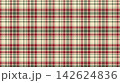 冬カラーのタータンチェック背景パターン 142624836