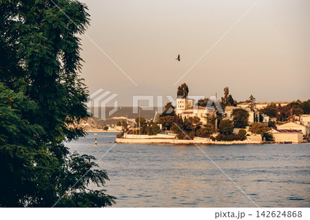Sevastopol, Crimea, View panorama old part city sunny summer day 142624868
