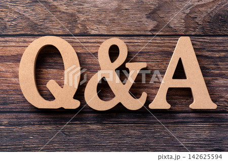 Q&Aのブロック文字 Q&Aのブロック文字 142625594