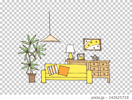 Interior illustration Interior illustration 142625728