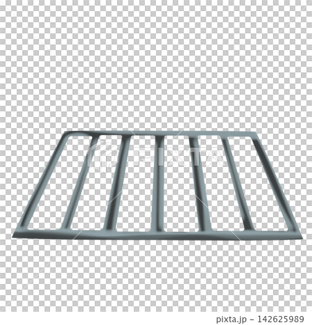 Grill Rack Flat Vector Illustration Kitchen Utensil Grill Rack Flat Vector Illustration Kitchen Utensil 142625989