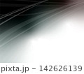 黒とシルバーの光線が広がる高級感のあるアブストラクト背景素材 142626139