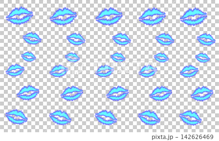 Flaming Lips Pattern (Blue) Flaming Lips Pattern (Blue) 142626469