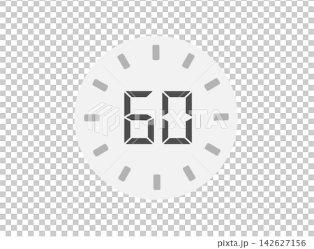 60分鐘計時器、時間、圖示 60分鐘計時器、時間、圖示 142627156