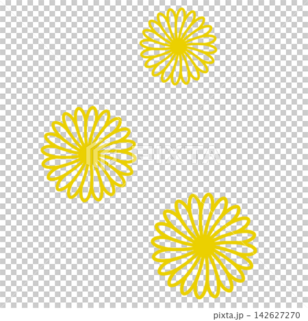 A round flower with many yellow petals A round flower with many yellow petals 142627270