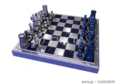 チェス chess (3DCG) 透過素材 チェス chess (3DCG) 透過素材 142628845