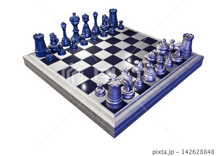 チェス chess (3DCG) 透過素材 チェス chess (3DCG) 透過素材 142628848