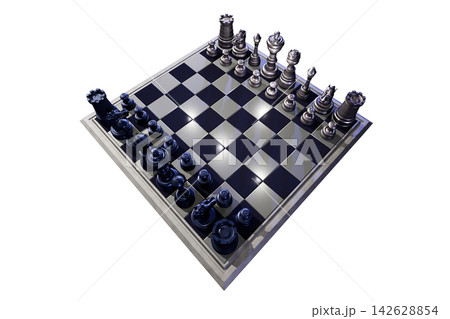 チェス chess (3DCG) 透過素材 チェス chess (3DCG) 透過素材 142628854