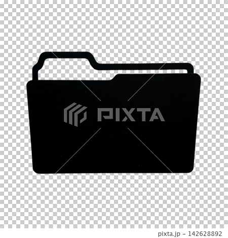 black leather wallet with lock icon black leather wallet with lock icon 142628892
