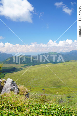 車山山頂からの眺め 車山山頂からの眺め 142629401