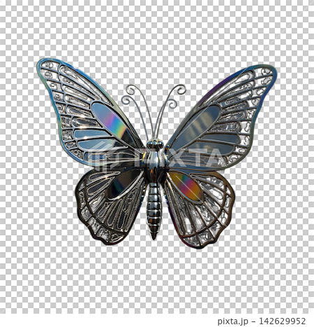 colorful butterfly isolated on white colorful butterfly isolated on white 142629952