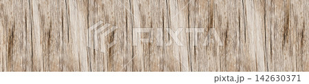Natural light brown weathered wood panel with rough cracks and detailed vertical grain lines Natural light brown weathered wood panel with rough cracks and detailed vertical grain lines 142630371