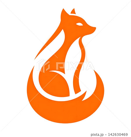 vector design of cat silhouette 142630469